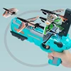 Foam Plane Glider Toys Catapult Plane Gun Toy Children Outdoor Game Shooting Toy Parent-Child Interaction Shooting Toys Gift 2