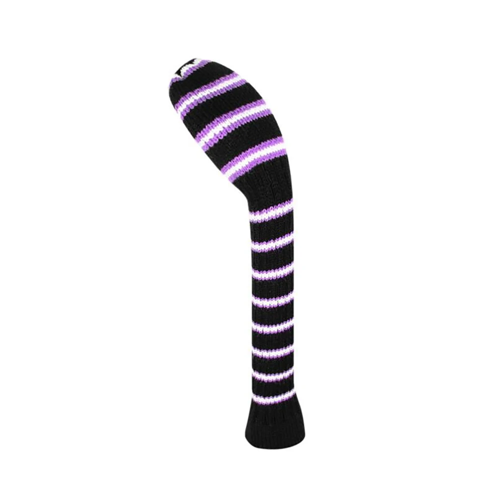 1Piece Scott Edward Knit Hybrid Golf Club Covers Fits Hybrids/UT Classical Fine Stripes with Long Neck Funny and Fresh Colors
