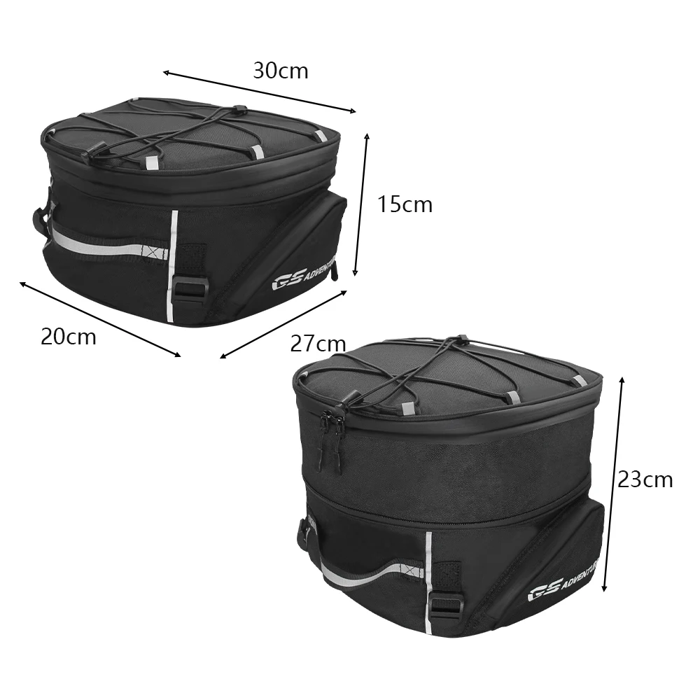 Universal Motorcycles Tail Rear Bags Luggage For BMW ADV R1200GS YAMAHA MT Honda Kawasaki Z900 Accessories Travel Storage Bag