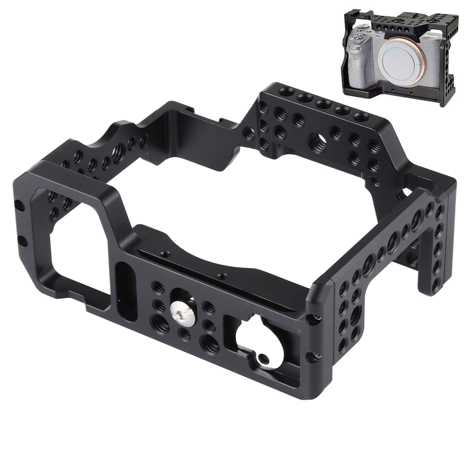 Video Camera Cage Stabilizer for Sony A7 III (A7M3) / A7R3 (A7R III)