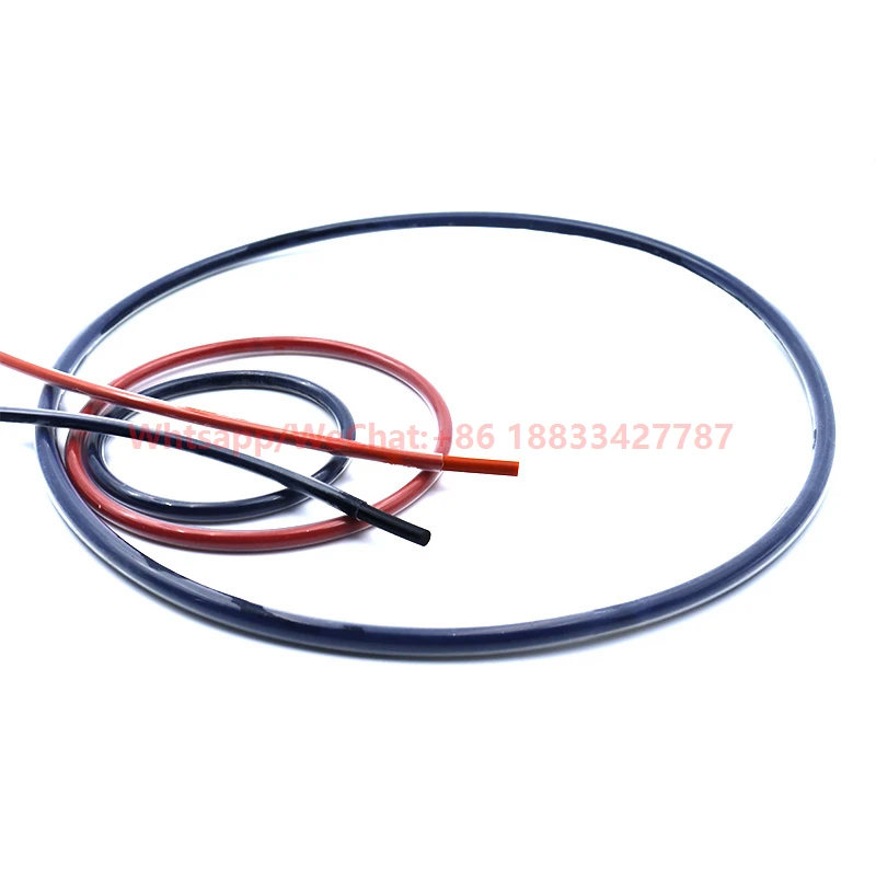 FEP-ORING 캡슐화 O링 고무 링, CS = 2.62mm FEP MVQ FKM, FEP 실리콘 FPM O링