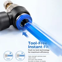 5PCS SL Type Pneumatic Speed Regulating Valve  6mm Tube M5 1/8" 1/4" 3/8" 1/2" Thread Throttle Fitting Air Hose Quick Connectors 5