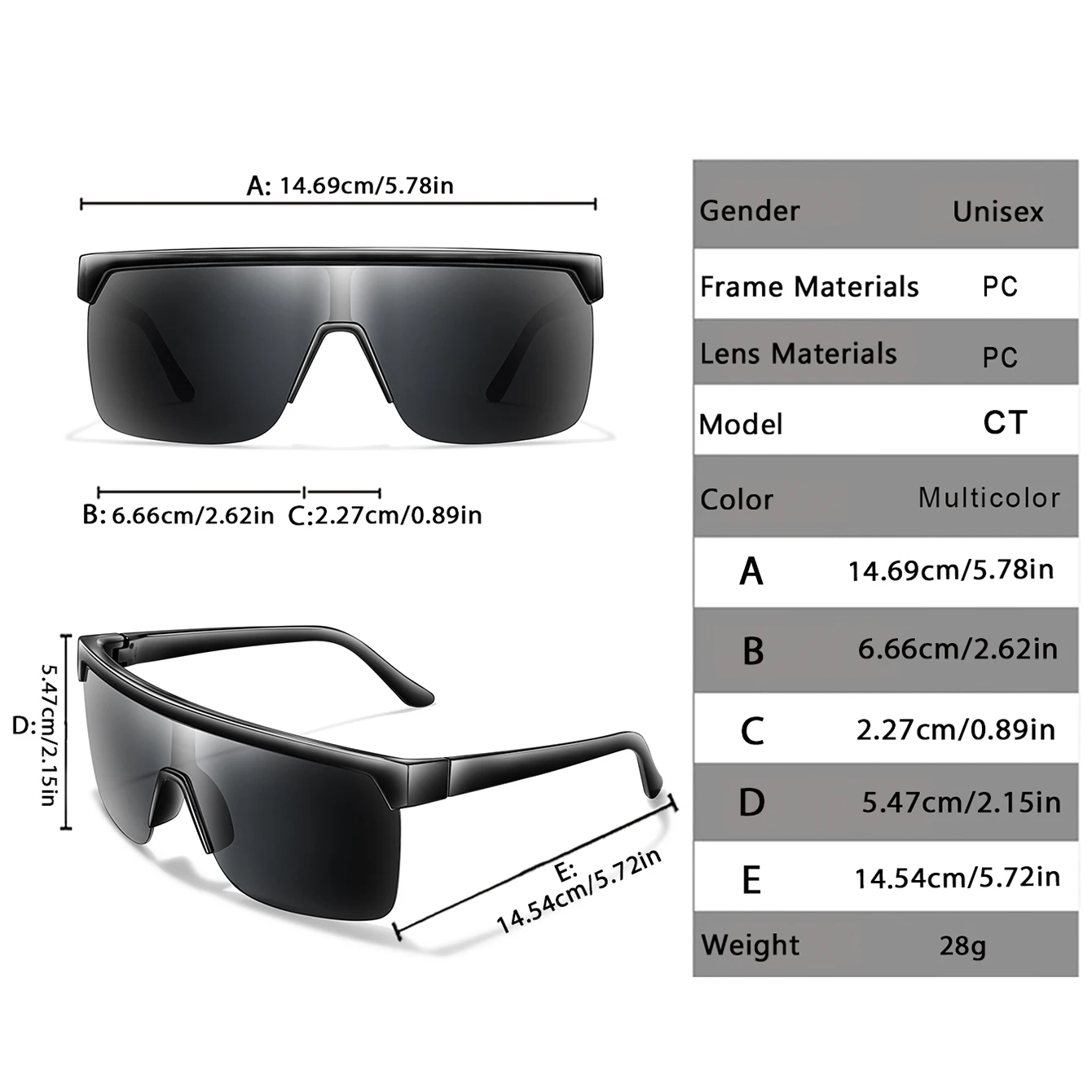Brand Cycling Sunglasses Windproof for Female & Male Riding Bike Hiking Driving