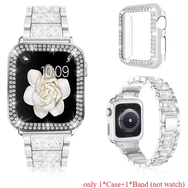 Elegant Women's Bracelet-Style Chain Strap with Metal Band