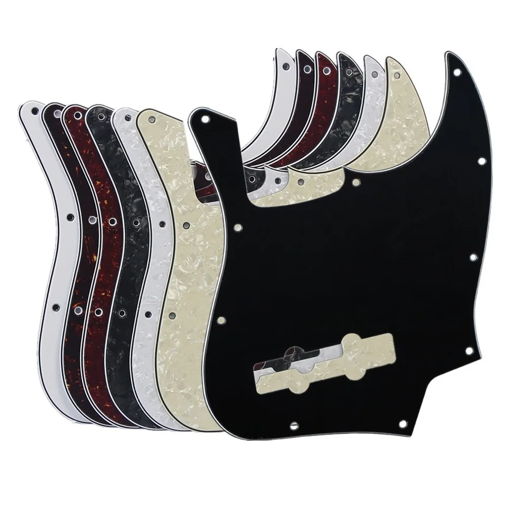 Bass Pickguard 1PCS 10-Hole Jazz JB Guitar Scratch Plate and Screws for 4 String Bass