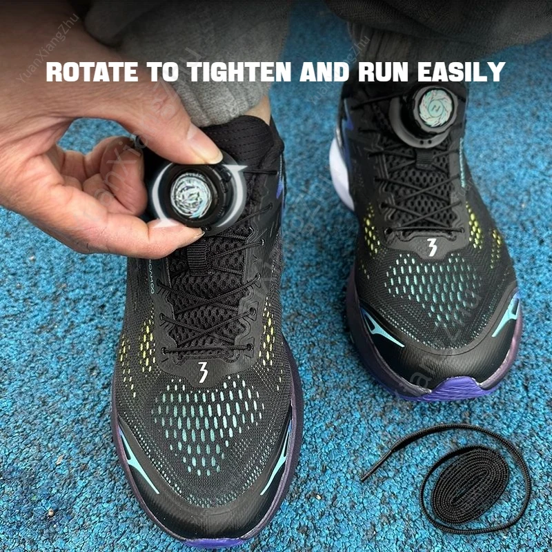Rugalmas cipőfűzők tornacipőkhöz, nyakkendő nélküli cipőfűzők, forgó csattal, férfiaknak és nőknek, szabadidős lusta cipők, csipke kiegészítők, 1 pár_voghion.com