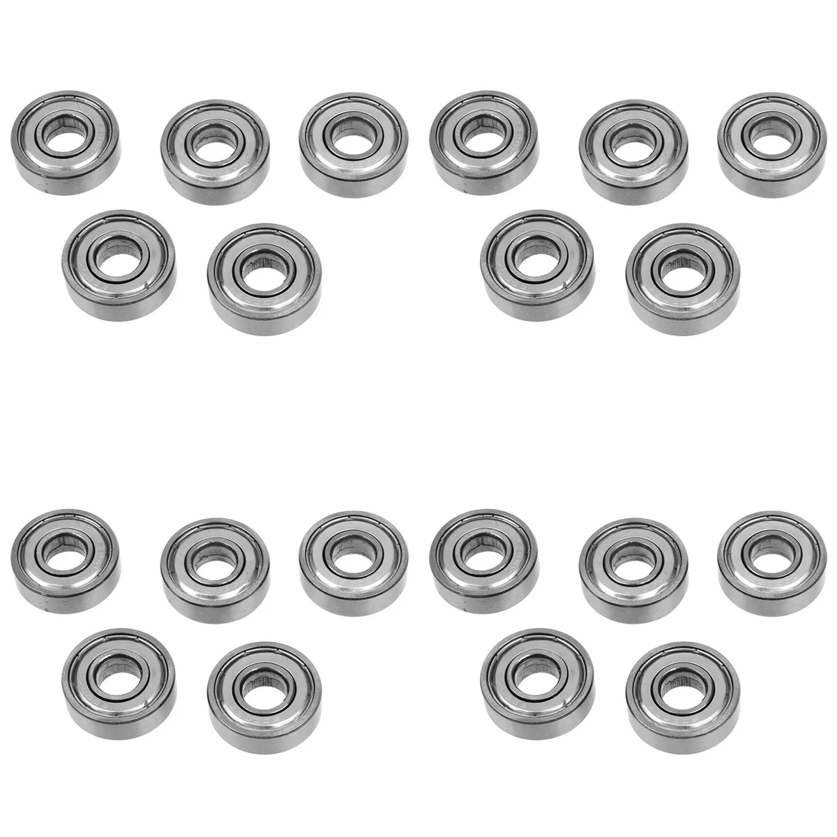 

10mm/26mm/8mm 6000Z Radial Shielded Deep Groove Radial Ball Bearing 20 Pcs