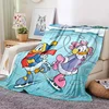 Donald Daisy Duck Printed Blanket for Home Travel Soft and Comfortable Blanket for Adults and Children Cartoon Warm Blanket Gift 2