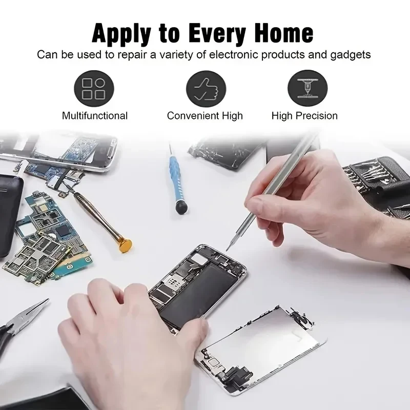 25 in 1 자석식 정밀 드라이버 세트(24비트 포함), 휴대폰, PC, 카메라용 미니 포켓 수리 도구 키트