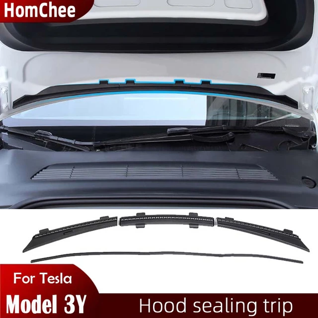 HomChee Haube Wasser Streifen Für Tesla Modell 3 Y Vorderen Chassis  lufteinlass schutzhülle tesla Frunk Abdichtung Reise - AliExpress