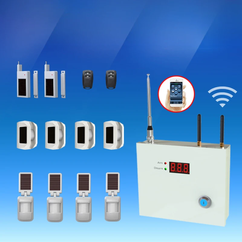 

Household store door opening burglar alarm infrared sensing mobile phone remote wireless security system