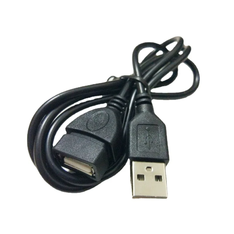 High-Speed USB 2.0 Extension Cable - Male to Female 1m Data Sync Extender Cord