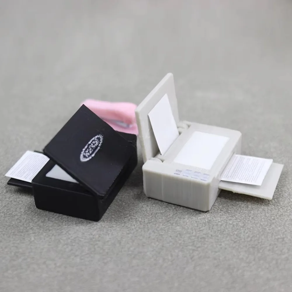 Miniature Plastic Dollhouse Printer Toy for Kids