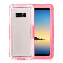 IP68 Waterproof Shockproof Full-Protection Case for Huawei Nova and Y Series (Pink)