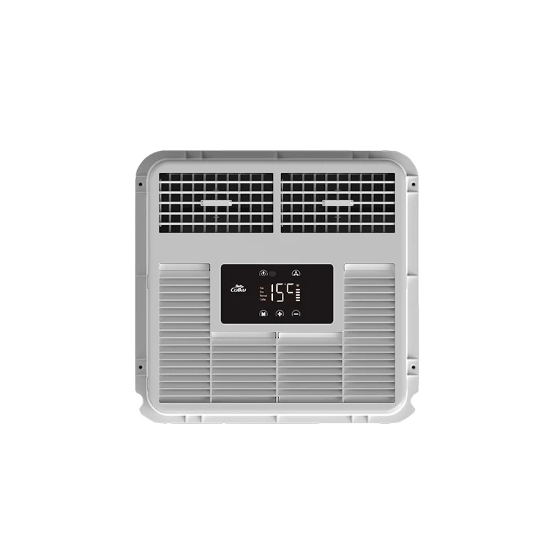 EH20A 12V 24V DC 에어컨 1800W 초박형 본체 380 공기량 트럭용