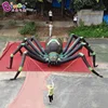 Large Inflatable Green Spider Balloon 8 Meters/26ft For Halloween Outdoor Building Decoration 3