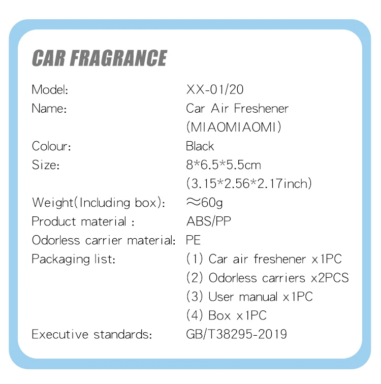 Ohne Parfüm DIY Duft Katze Pilot Rotierender Propeller Flugzeug Auto Ornament Lüftungs-Aroma-Diffusor Dekorationen Zubehör Cool Spaßig – Detail 10