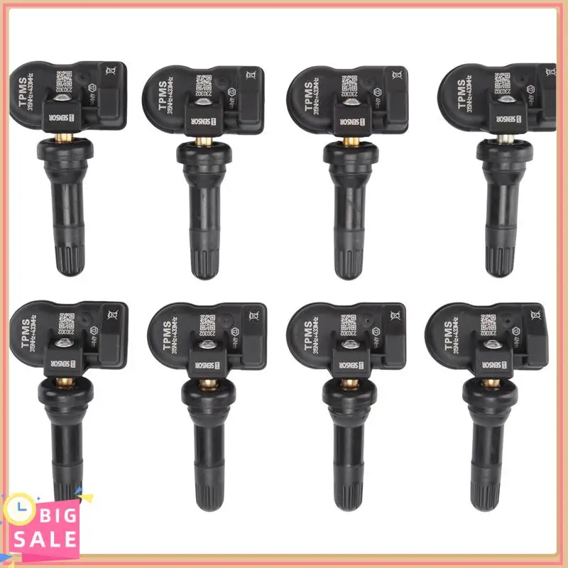 8Pcs Programmable MX Sensor 315MHZ+433Mhz 2 In 1 Tire Pressure Sensor Monitor System Universal Editable TPMS Tool-AUTEL Parts