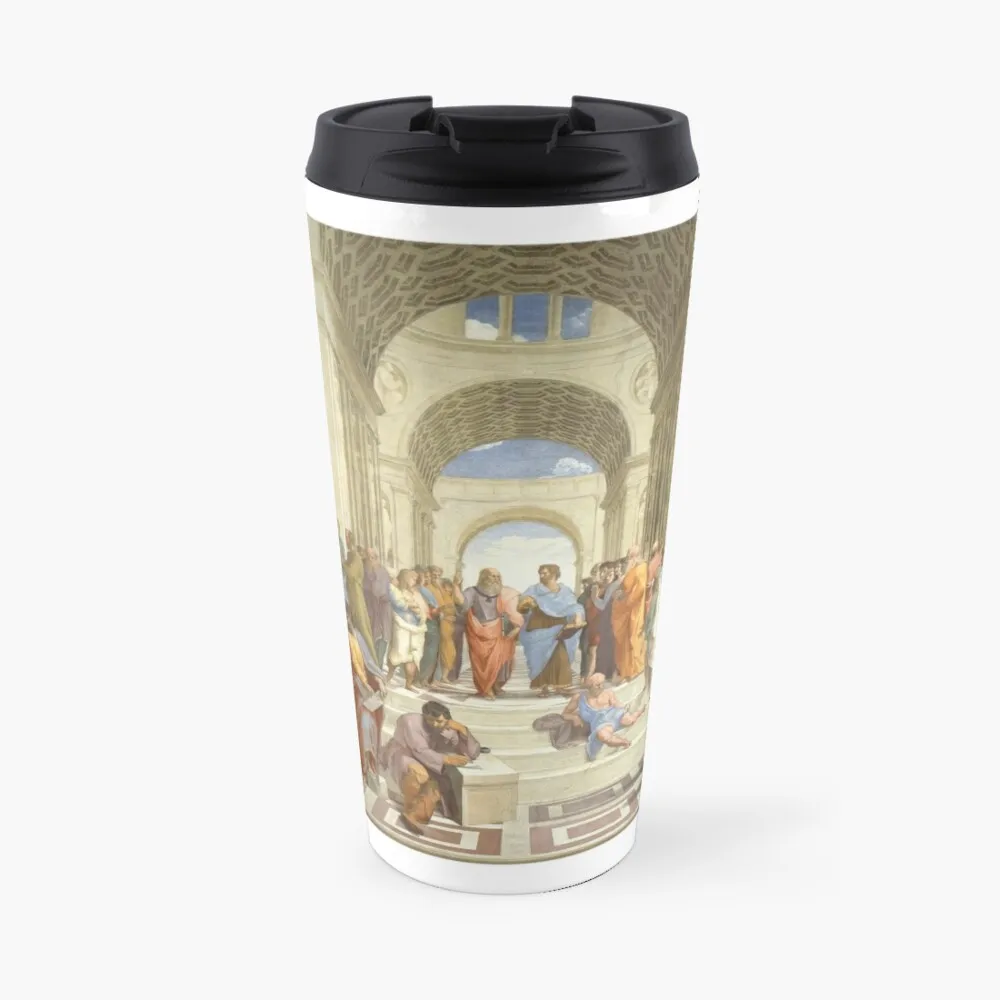 

School Of Athens Travel Coffee Mug Cute And Different Cups Thermos Cup Coffee Mugs Cup For Coffee