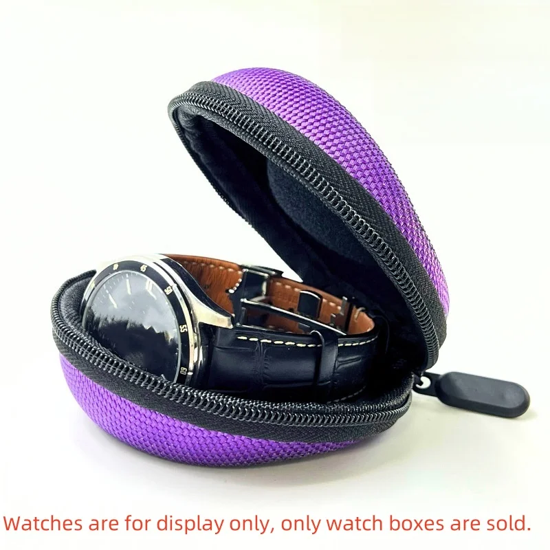 Universal Watch Gift Box for Smartwatches Zippered Container Portable EVA Single Watch Travel Case Storage Organizer Box watch storage box watch storage bag watch storage pouch