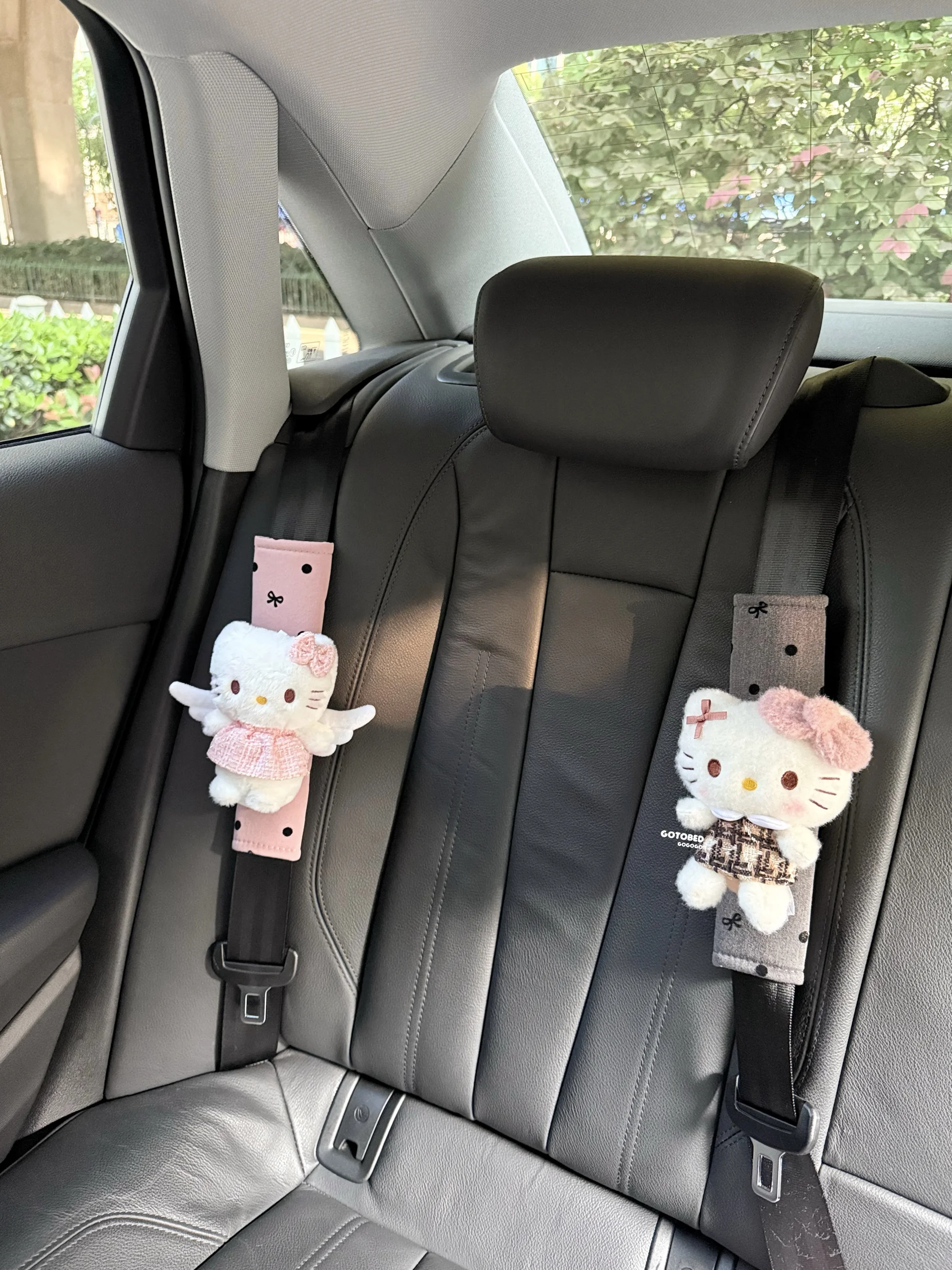 Car Seat Belt Cover Shoulder Strap Harness Cushion Cartoon Bear