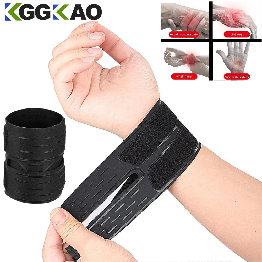 

1 PCS Wrist Brace for Carpal Tunnel, Adjustable Ultra Thin Compression Wrist Support for Tendonitis and Arthritis Pain Relief