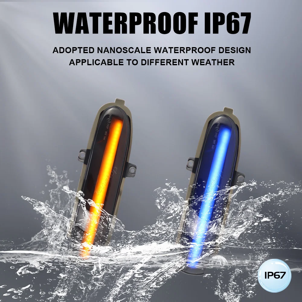 �޸������� ���� C Ŭ���� W203 S203 CL203 2000-2007 LED ���̳��� �������õ� ���̵� �̷� ����Ŀ ������ ����