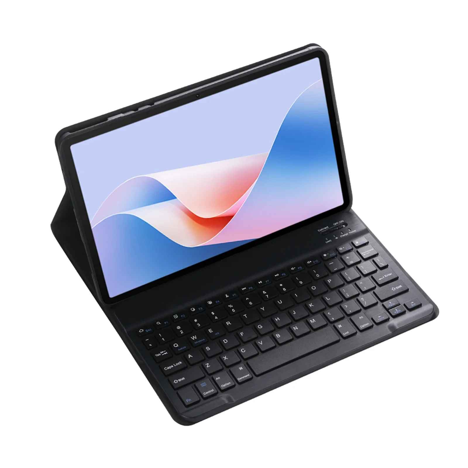 Wireless Detachable Keyboard Case with Mouse for 10.5-inch Tablets (Black)