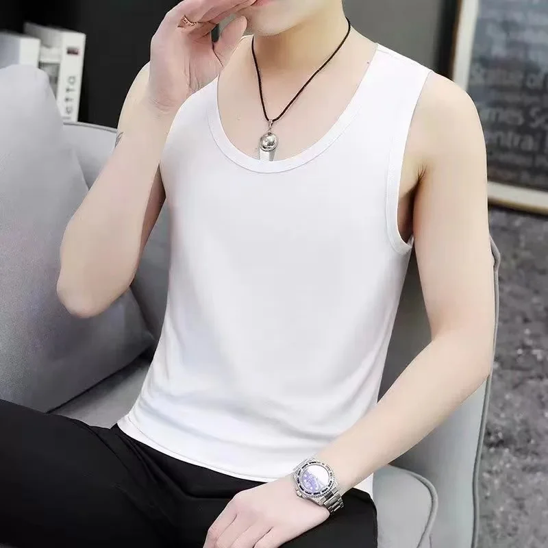 Colete Masculino Estilo Americano Hard Man 2025 com tras em Patchwork, Respirável, Absorvente de Suor, Camada Base Esporti...