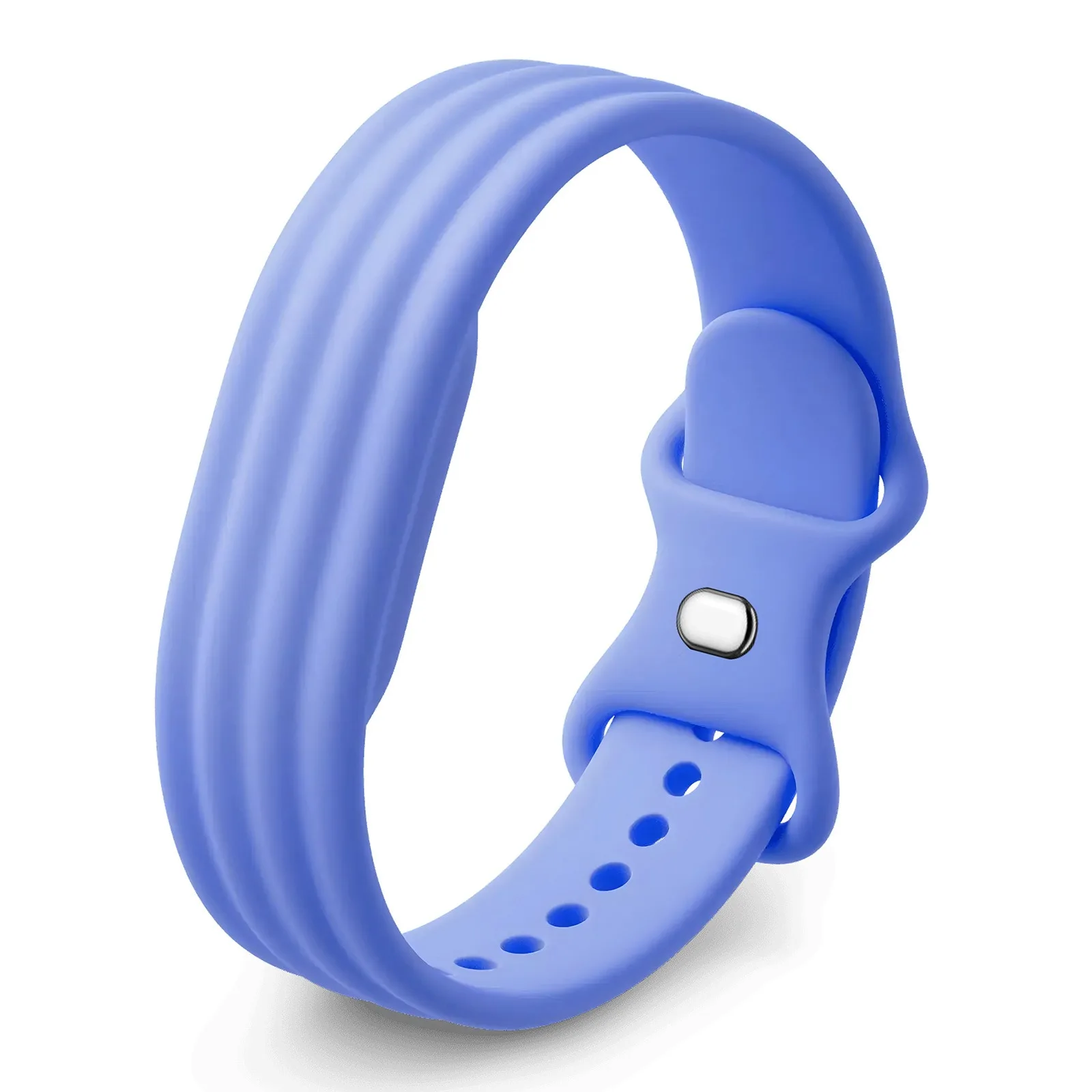 Breathable Silicone Sports Watch Strap - Universal Fit Replacement Wristband