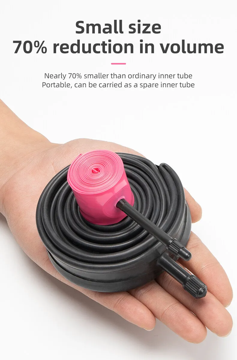 Description Picture 4 of itemRidenow Bike Inner Tube 24G 36G 39G 700 18C 25C 28C 32C 35C 38C Road Bike TPU Tube Ultralight French Valve 45mm 65mm 85mm Tube