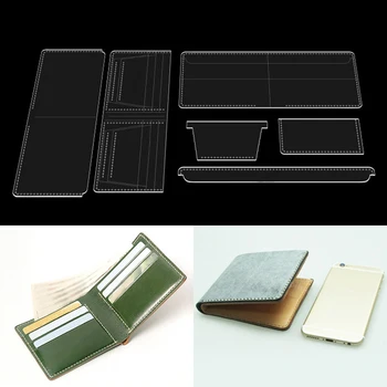 DIY Short Wallet Template Set 1
