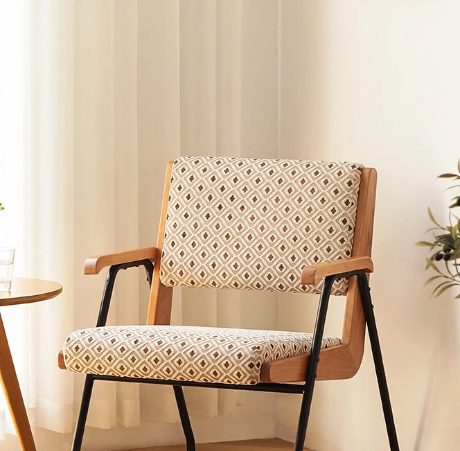 

Chair Nordic Iron Art Tiger Chair Balcony Leisure Chair Homestay Retro Single Person Sofa