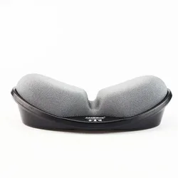 Ergonomic Anti-Skid Memory Foam Wrist Support Mouse Pad (Gray)