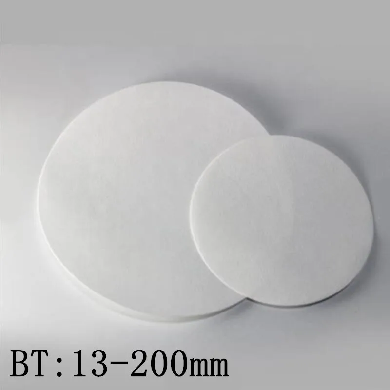 

25pcs DIA 13mm to 200mm BT Glass Fiber Membrane Microporous filter film Dust measurement film Default send Aperture size 0.22um