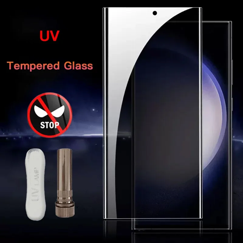Anti-Spy UV Tempered Glass Privacy Screen Protector with Installation Tool