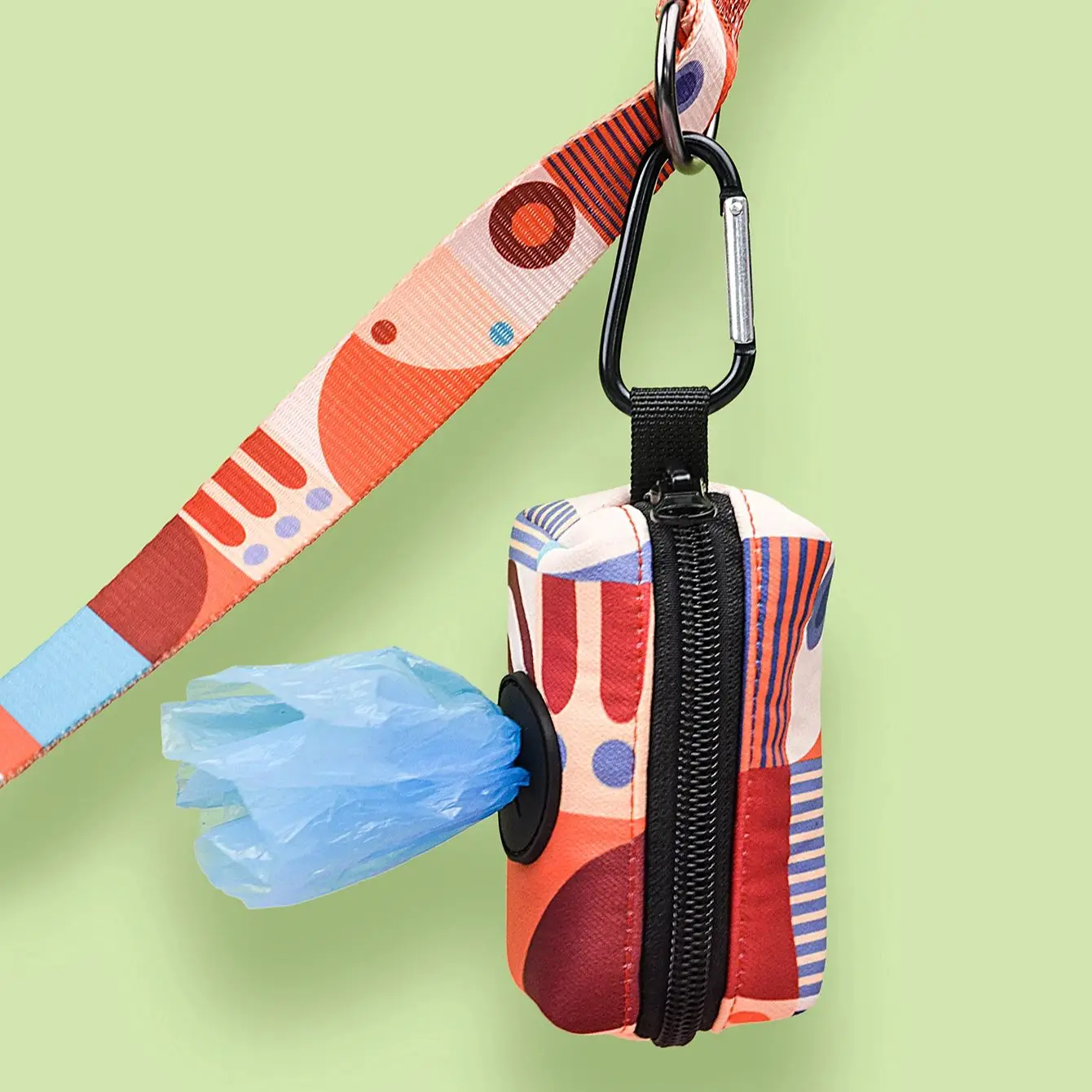 Abstract Fantasy Print Pet Poop Bag Holder Dispenser Without Leash And Poop Bag Can Attached Any Dog Leads pet poop bag holder dog bag holder