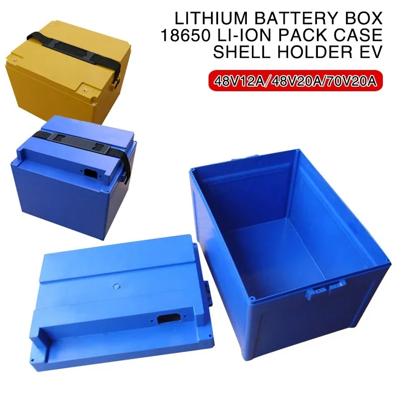 ABS + PC Ƭ ͸ ڽ 18650 Ƭ ̿  ̽  Ȧ, EV  ǰ,  , 48V, 60V, 72V, 20Ah, 12Ah