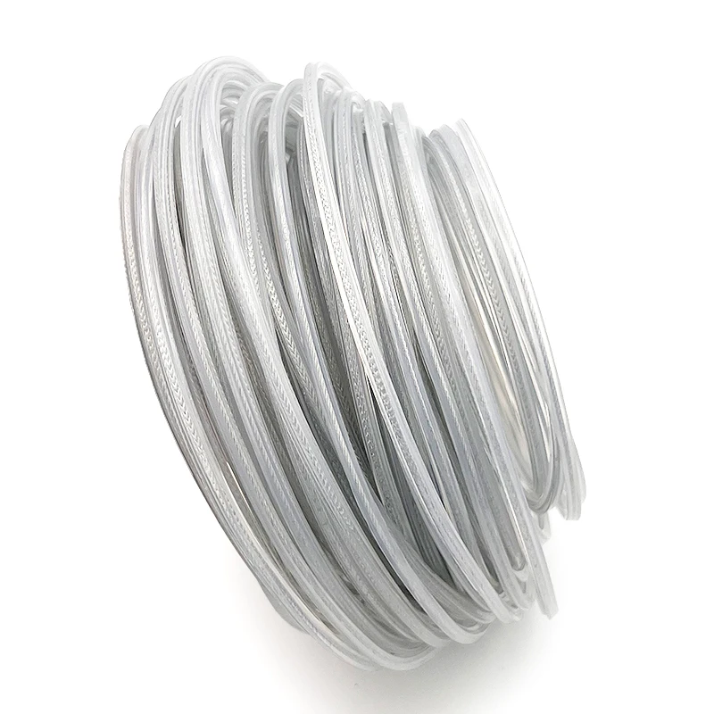 Gasoline brushcutters accessories brush cutter accessories grass trimmer line trimmer line Steel Wire Square 3.0mm Trimmer Line for Grass Cutter Head