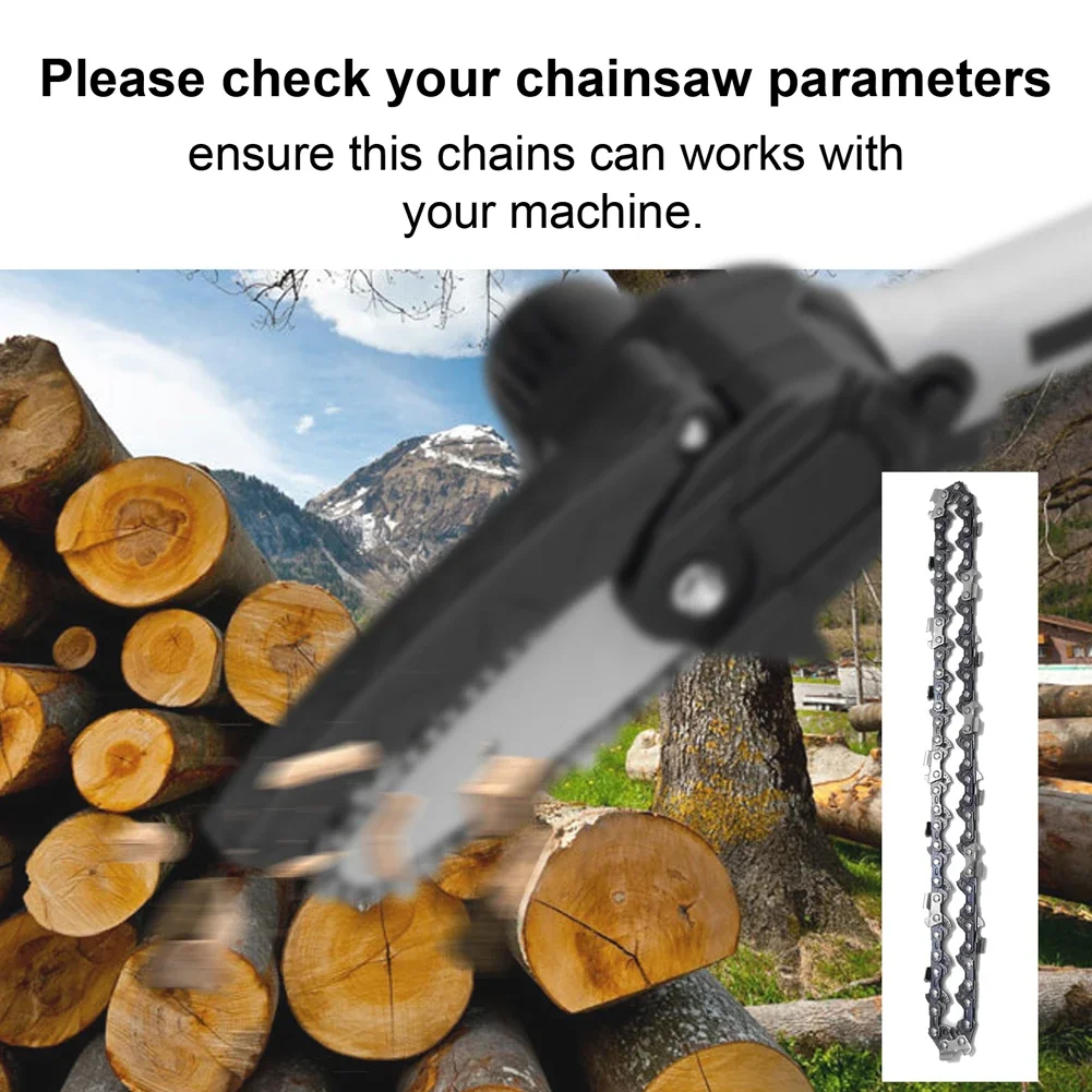 Practical 6 Inch Mini Steel Chainsaw Chains 1 PCS Electric Chainsaws Accessory Replacement Chainsaw