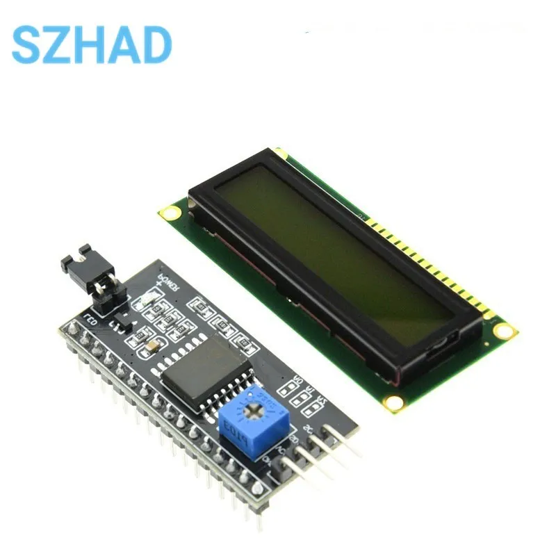 

LCD 1602 Blue screen 5V Character LCD Display Module Blue Blacklight New 16X2 for arduino