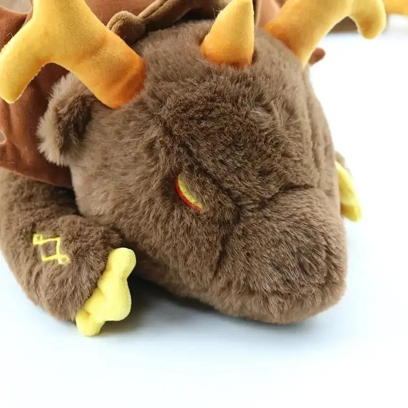 Plush Doll Genshin Impact Zhong Li Morax Dragon Soft Stuffed Plushie Pillow Home Decor