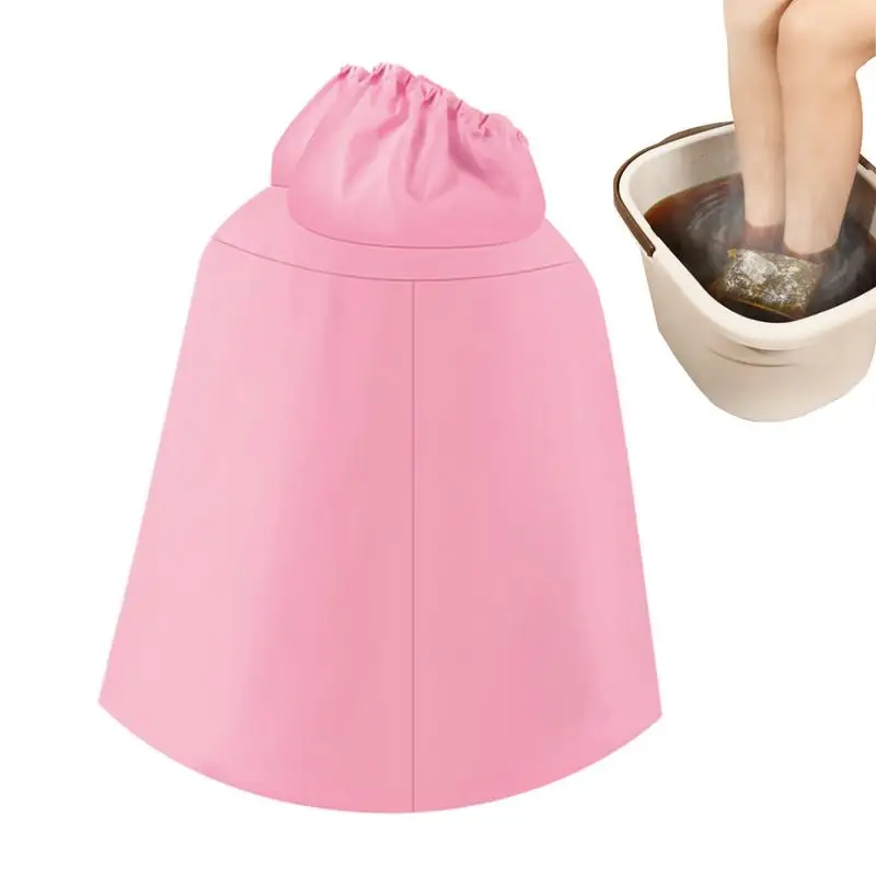 

Foot Bath Bucket Thermal Insulation Leg Wrap Cover Multifunctional Foot Soaking Massage Bag Adjustable For Household Accessories