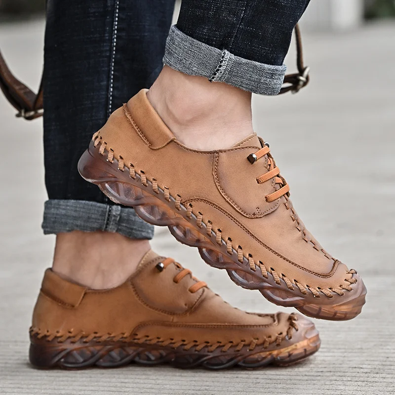 Freizeitschuhe für Herren, Herren-Turnschuhe, Laufschuhe, Wanderschuhe, leichte Turnschuhe, Sport, Outdoor, atmungsaktiv
_voghion.com