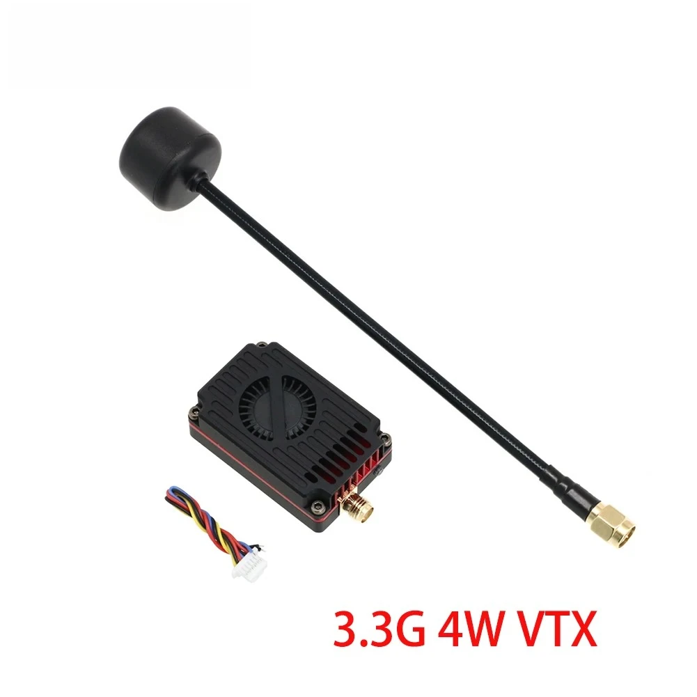 Kit VTX 3.3GHz 4W + VRX pour FPV Longue Portée ELRS