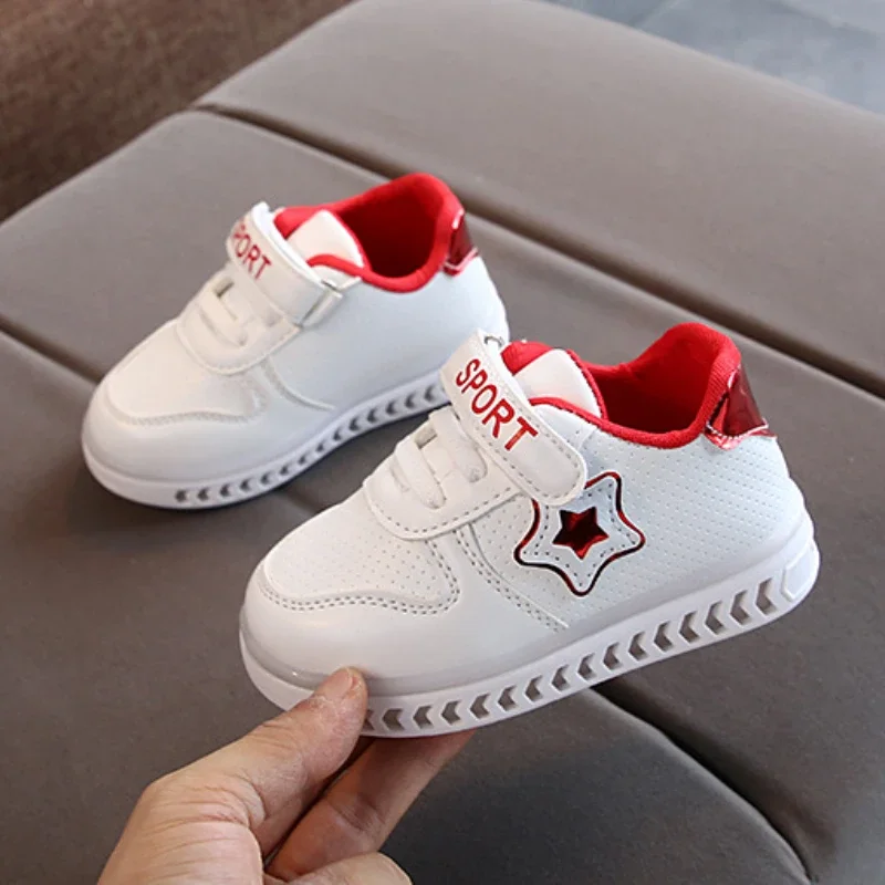 zapatillas LED Kid Sneakers Autumn Girl Luminous Shoe Soft Sole Boy Casual Shoes Anti Slip Skate Shoes Child Shoe zapatos niña 6