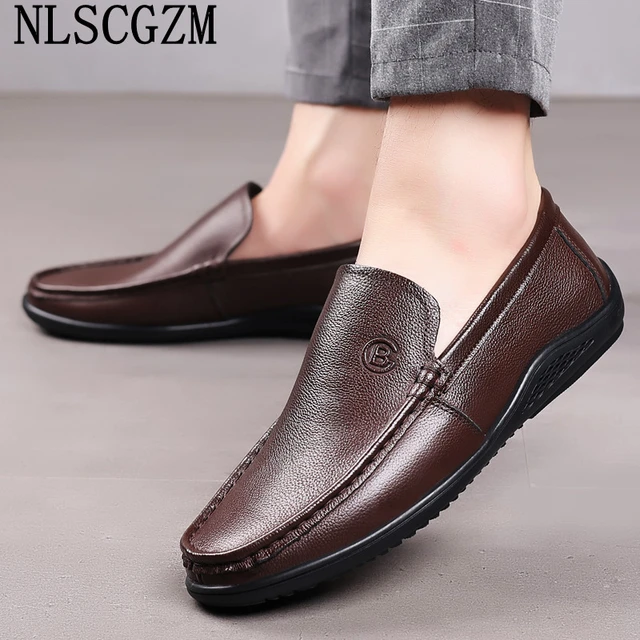 Loafers Luxury Men Slip on Shoes Men Casuales Italiano Office 2023