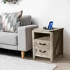 4PCS Farmhouse Dresser Set, Dresser and Nightstand Sets, Wooden Set. Including 6 Nightstand 6