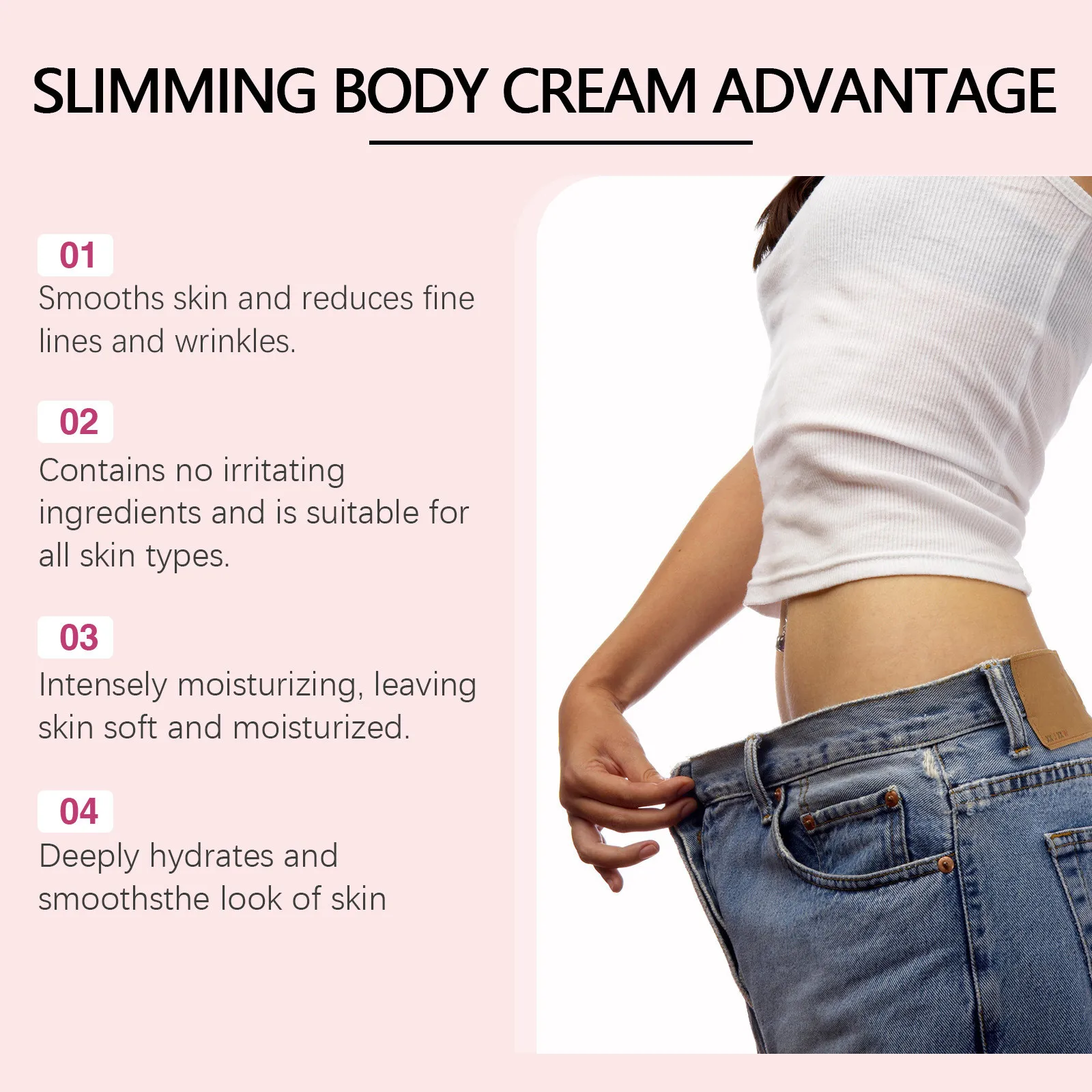 Body Shaping Cream Anti Cellulite Waist F-at Burning Leg Body Abdomen W-eight Loss Belly Firming Tightening S-limming Hot Cream 4
