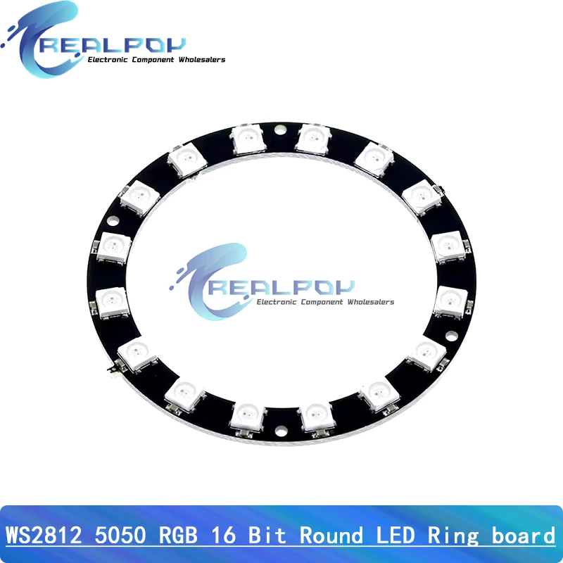 RGB LED Ring Light with Integrated Drivers